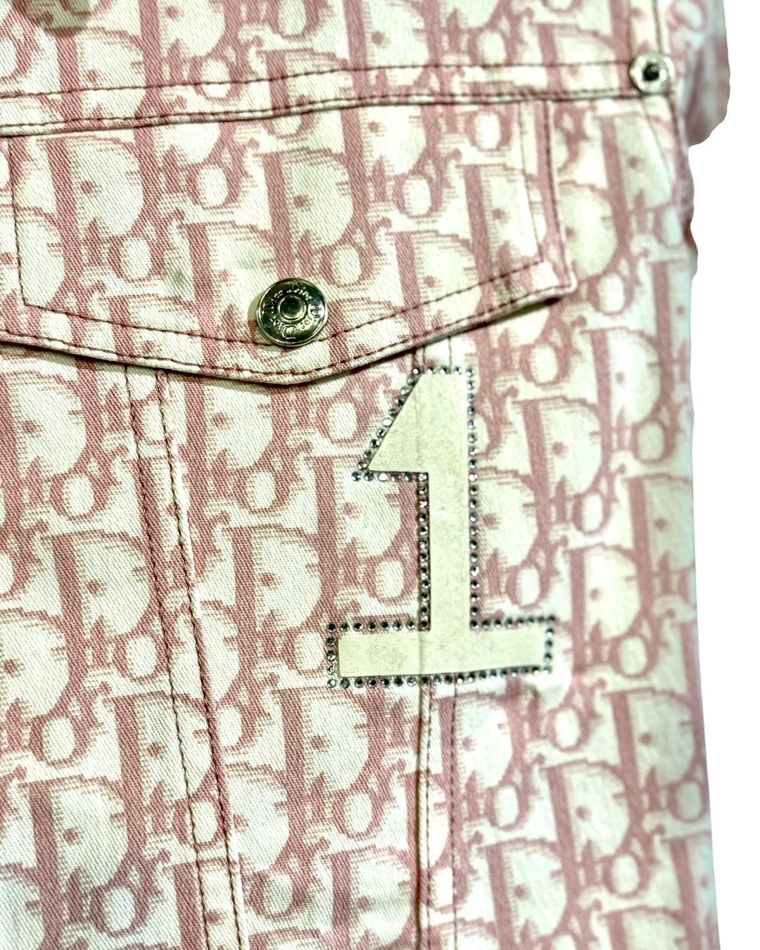 Christian Dior by John Galliano Pink Monogram Jacket