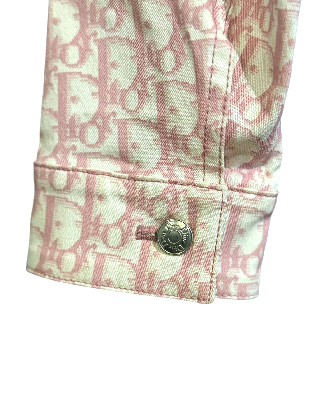 Christian Dior by John Galliano Pink Monogram Jacket