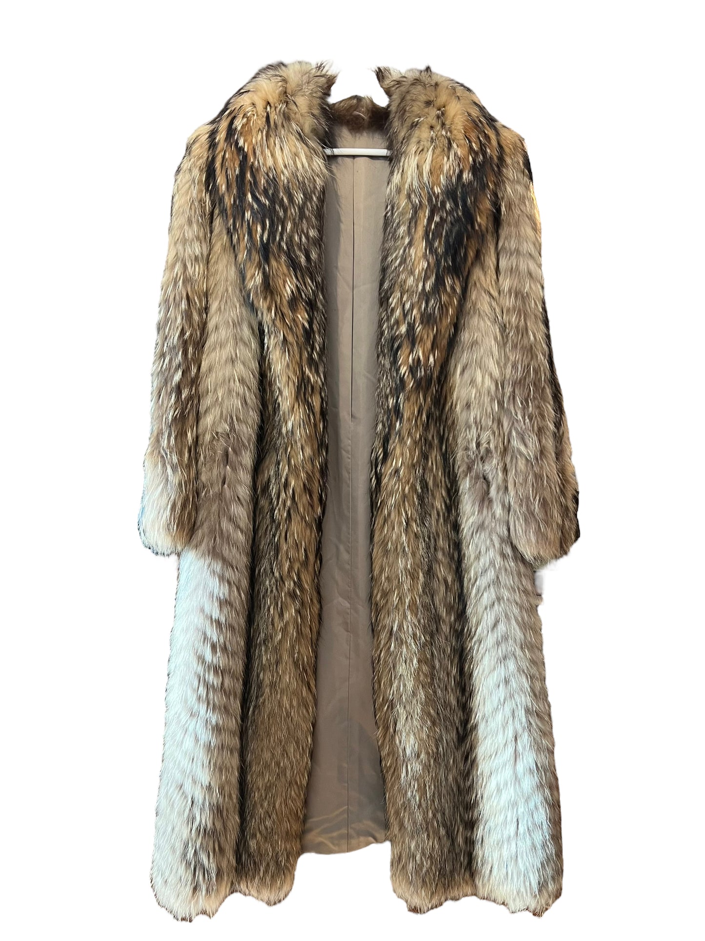 The Carrie Feathered Fox Coat