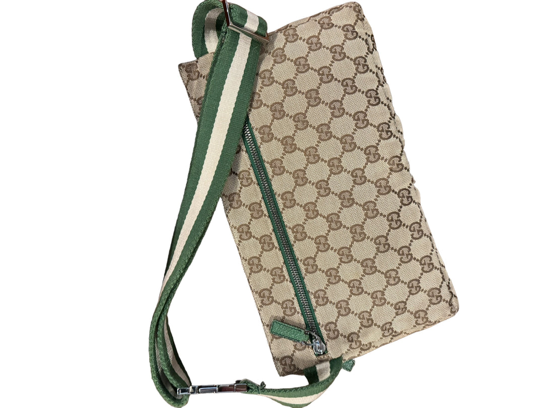 Gucci GG Doube Pocket Belt Bag