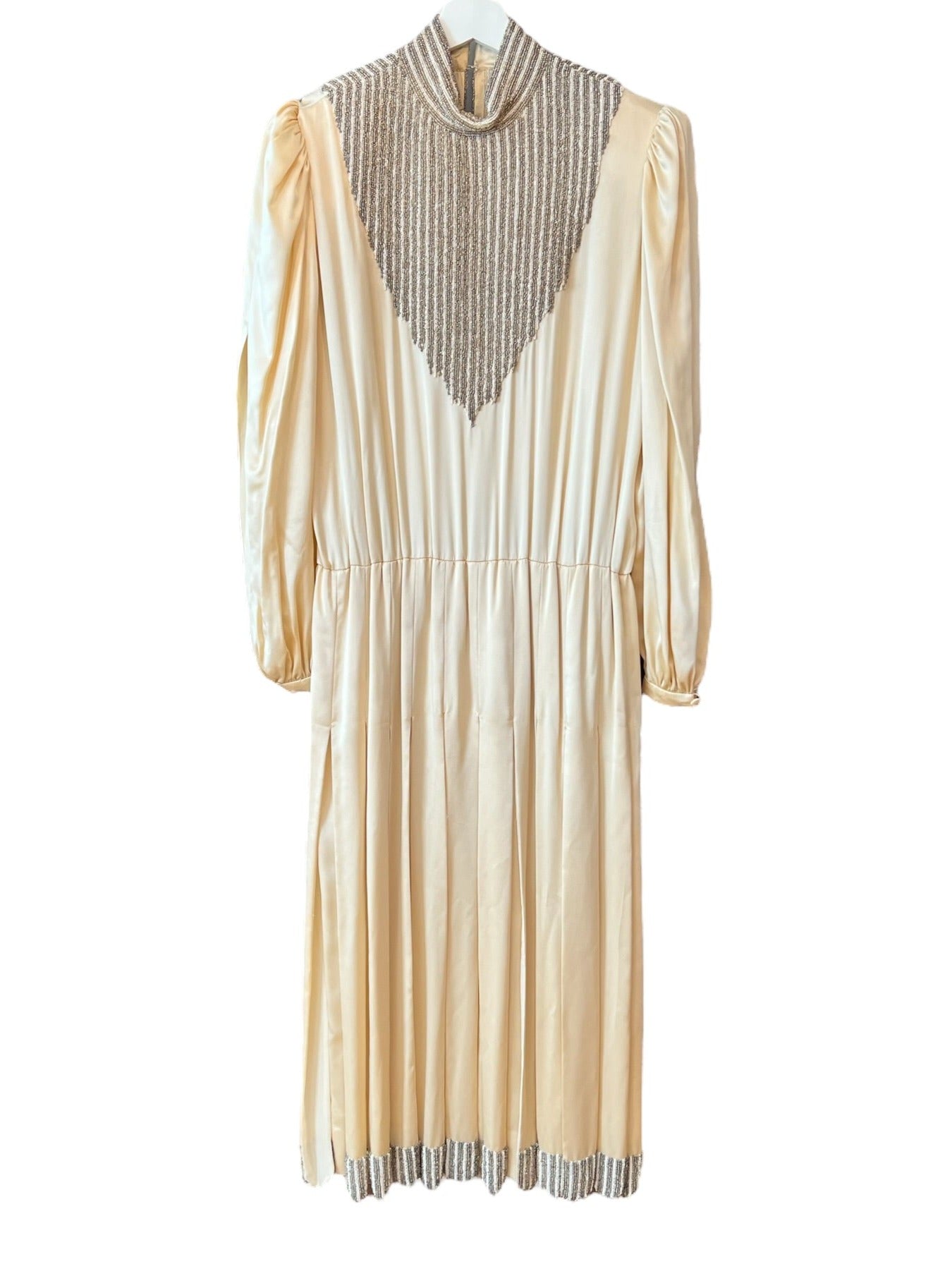 Bonwit Teller Beaded Silk Dress - *Collectors Item