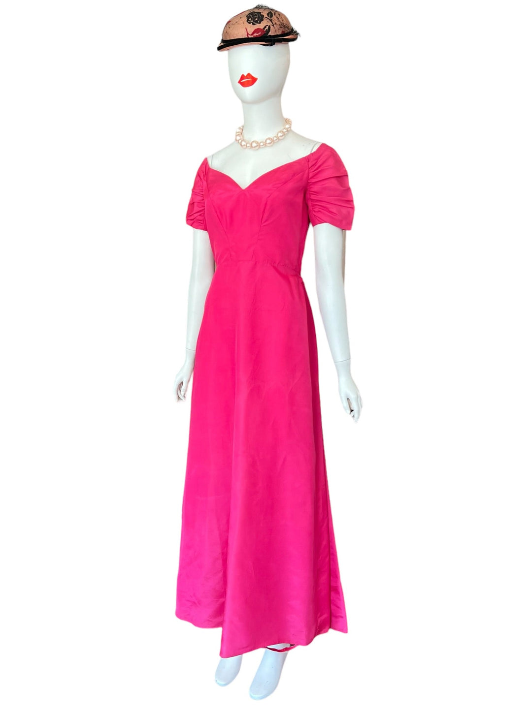 Barbie Girl hot pink prom dress