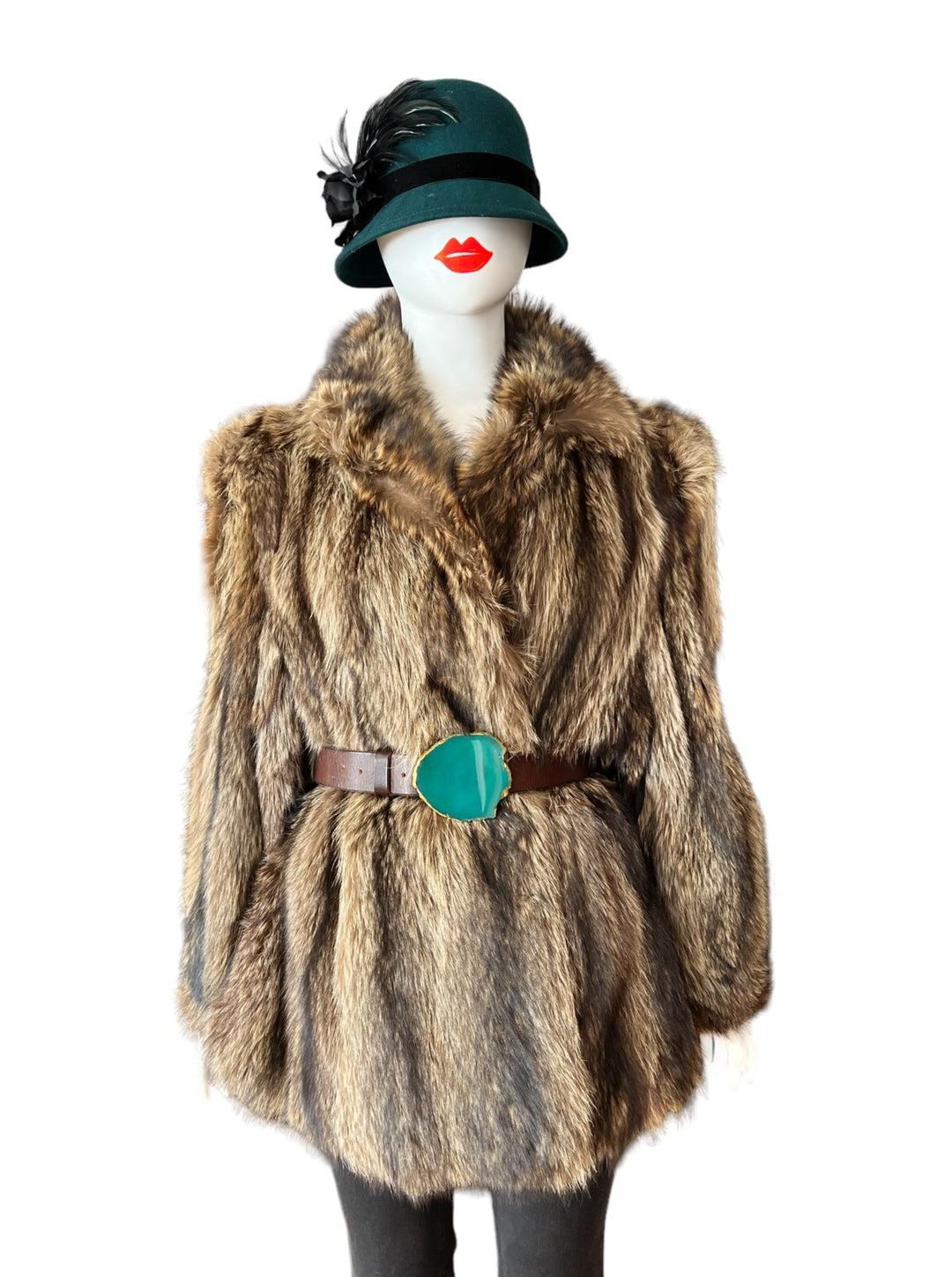 Versitile Raccoon Fur Jacket